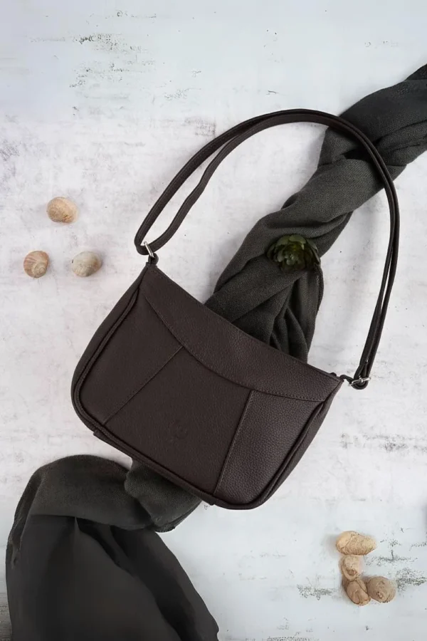 Natural leather bag Galanter (193249)