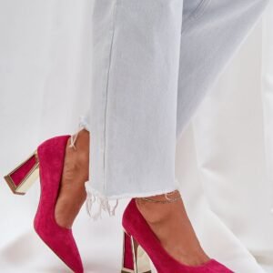 Block heel pumps Step in style