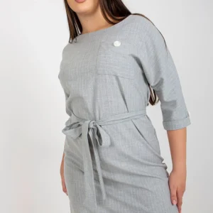 Plus size dress Lakerta (174936)