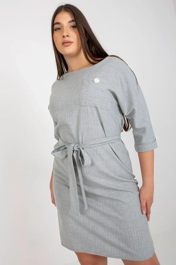 Plus size dress Lakerta (174936)