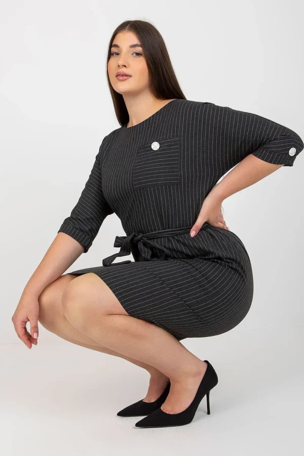 Plus size dress Lakerta (174937)
