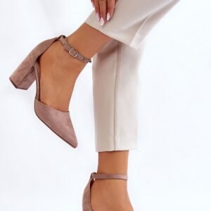 Block heel pumps Step in style
