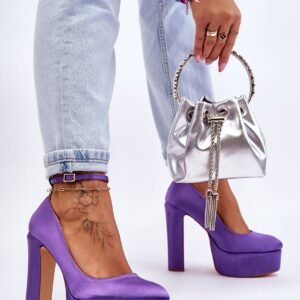 Block heel pumps Step in style