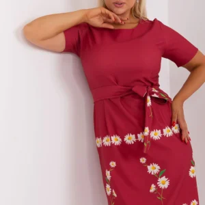 Plus size dress Lakerta (182281)