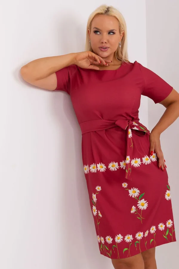 Plus size dress Lakerta (182281)