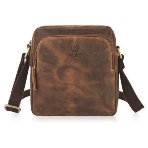 Natural leather bag Galanter (191535)