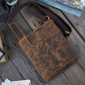 Natural leather bag Galanter (191538)