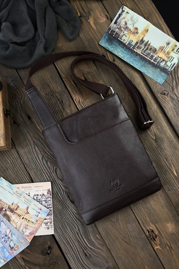 Natural leather bag Galanter (191539)